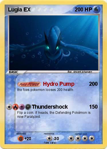 Pokemon Lugia EX