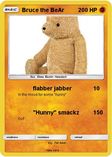 Pokemon Bruce the BeAr