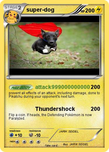 Pokemon super-dog