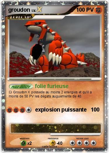 Pokemon groudon