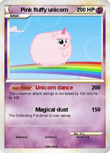 Pokemon Pink fluffy unicorn