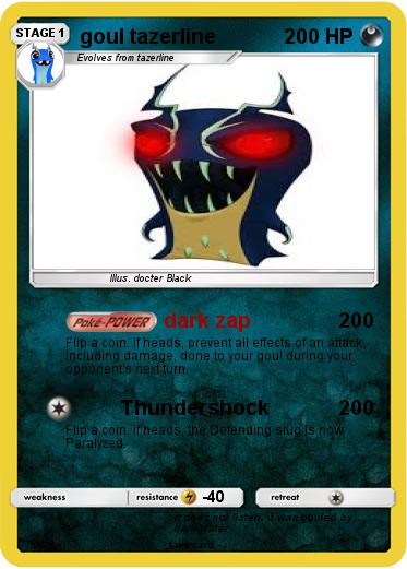 Pokemon goul tazerline