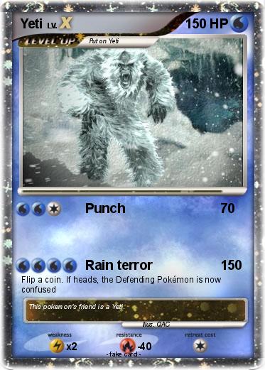 Pokemon Yeti