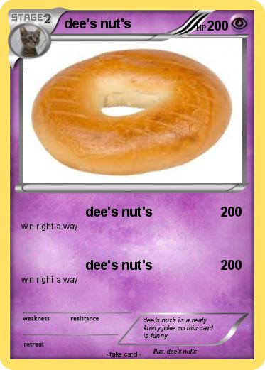 Pokemon dee's nut's