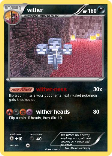 Pokemon wither