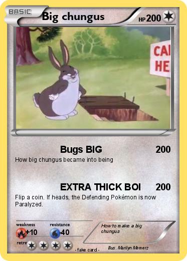 Pokemon Big chungus