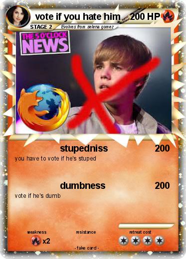 Pokemon vote if you hate him