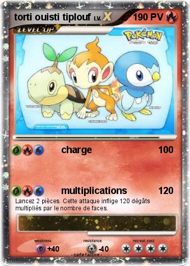 Pokemon torti ouisti tiplouf