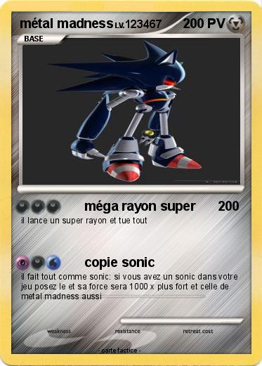 Pokemon métal madness