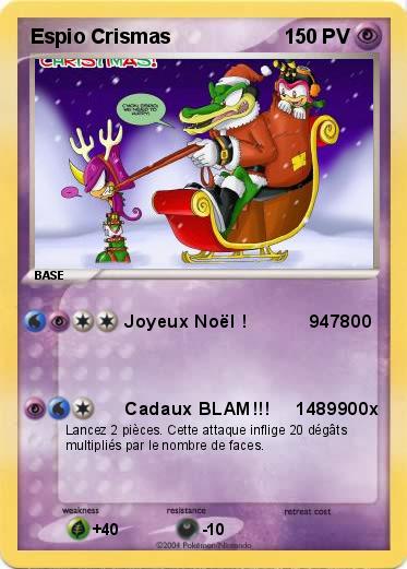 Pokemon Espio Crismas                                                       9740