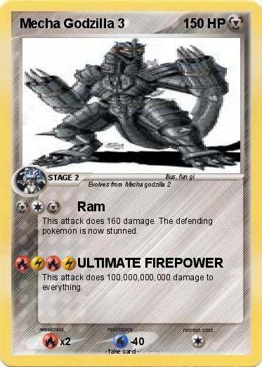 Pokemon Mecha Godzilla 3