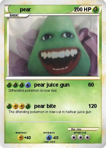 Pokemon pear