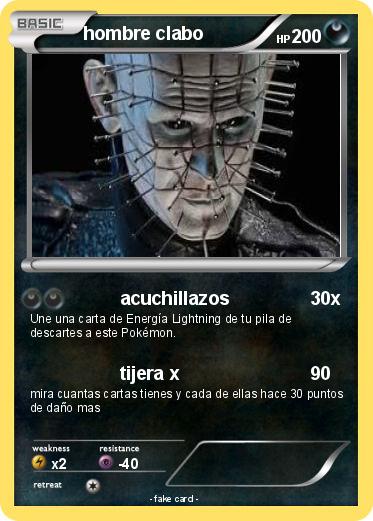 Pokemon hombre clabo