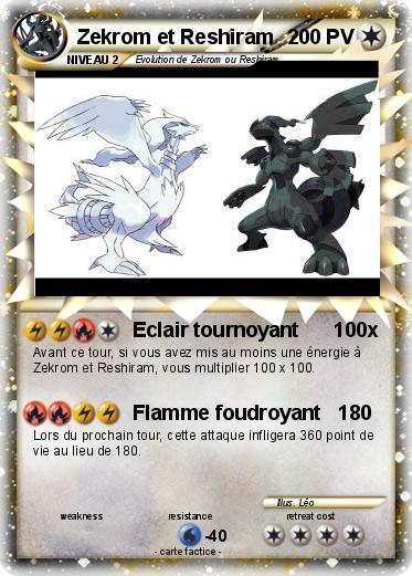 Pokemon Zekrom et Reshiram
