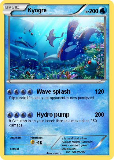 Pokemon Kyogre
