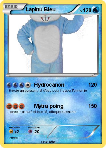 Pokemon Lapinu Bleu