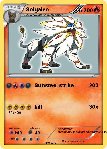 Pokemon Solgaleo