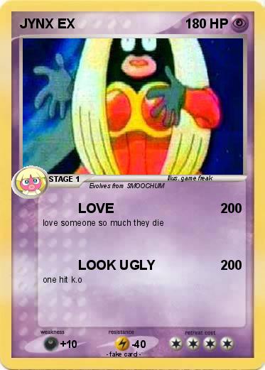 Pokemon JYNX EX