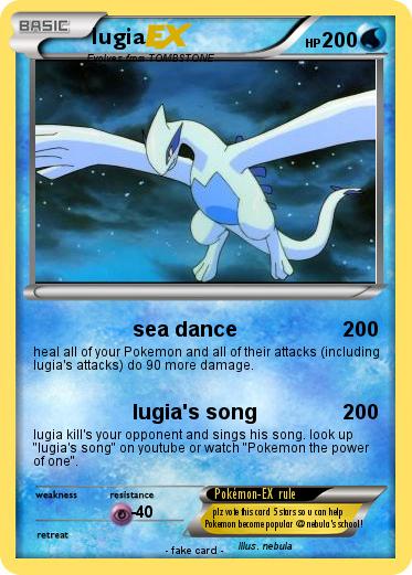 Pokemon lugia