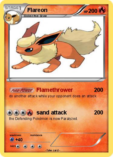 Pokemon Flareon