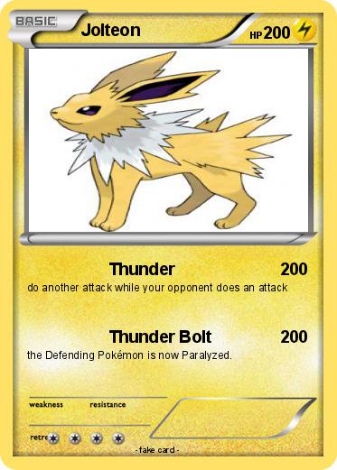Pokemon Jolteon