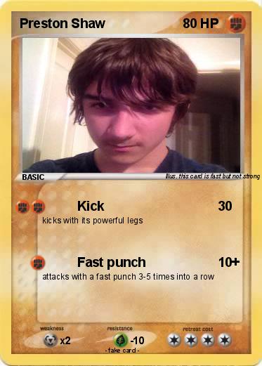 Pokemon Preston Shaw