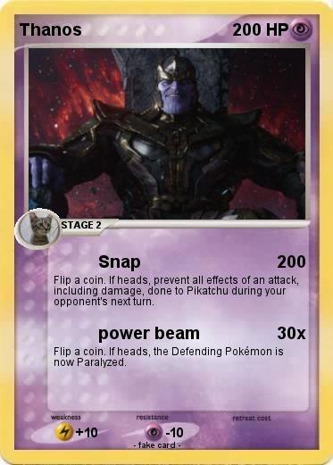 Pokemon Thanos