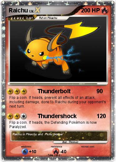 Pokemon Raichu