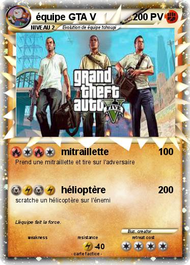 Pokemon équipe GTA V