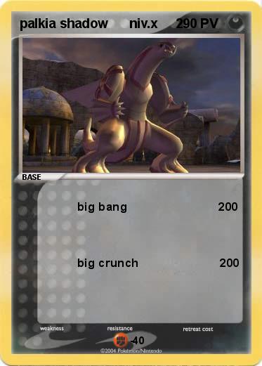 Pokemon palkia shadow      niv.x     2