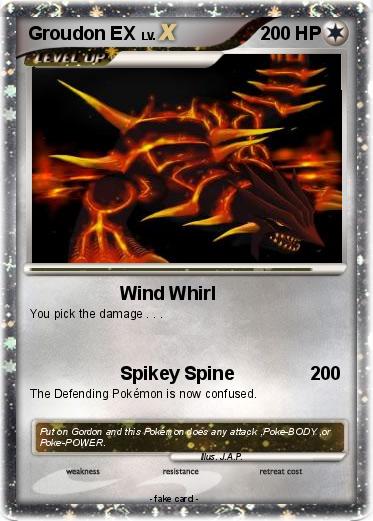 Pokemon Groudon EX