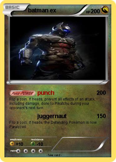 Pokemon batman ex