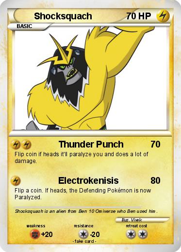 Pokemon Shocksquach