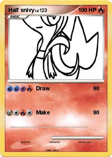 Pokemon Half snivy