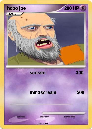 Pokemon hobo joe