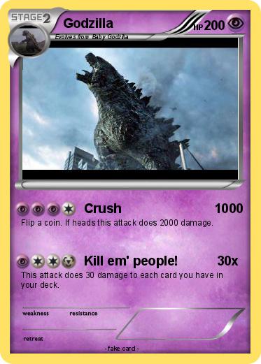 Pokemon Godzilla