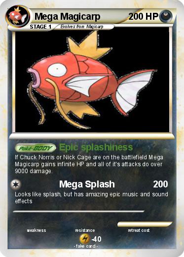 Pokemon Mega Magicarp