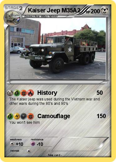 Pokemon Kaiser Jeep M35A2