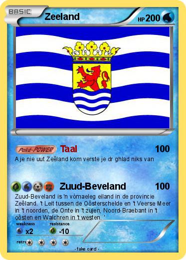 Pokemon Zeeland