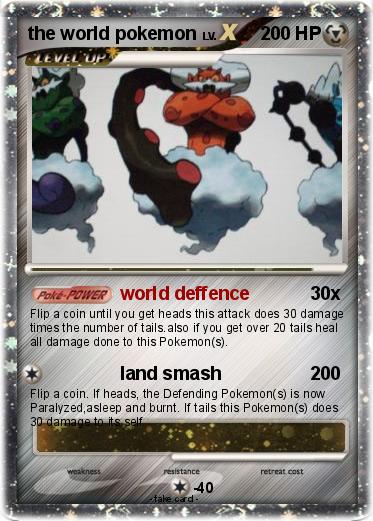 Pokemon the world pokemon
