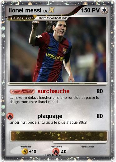 Pokemon lionel messi