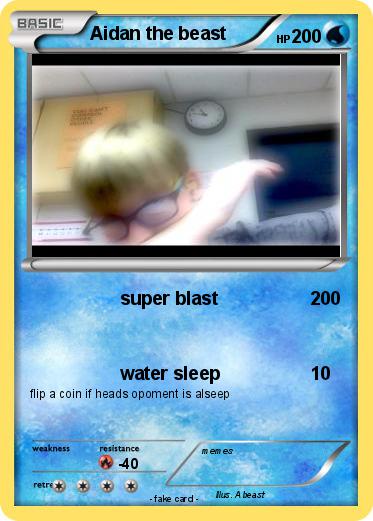Pokemon Aidan the beast
