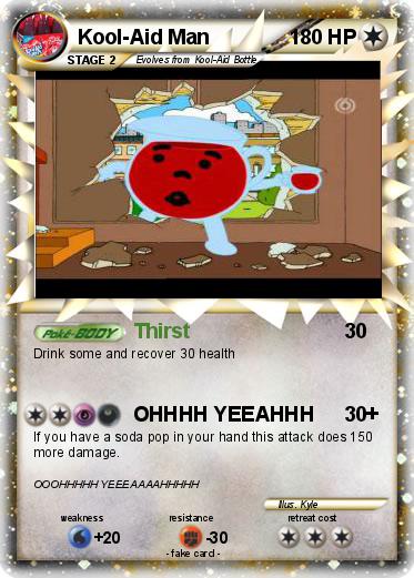 Pokemon Kool-Aid Man