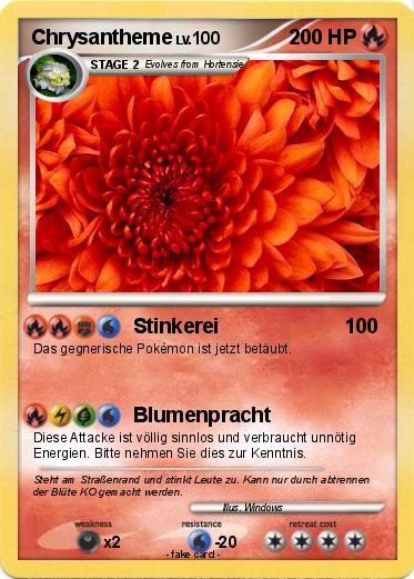 Pokemon Chrysantheme