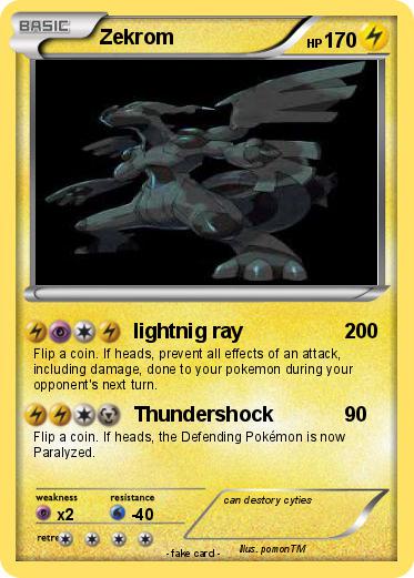 Pokemon Zekrom
