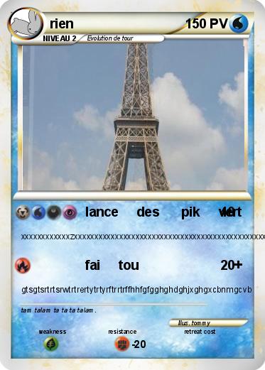 Pokemon rien