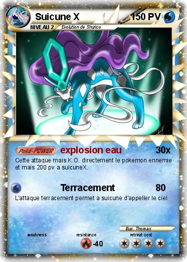 Pokemon Suicune X