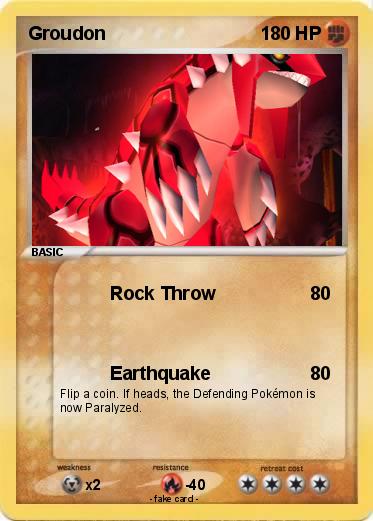 Pokemon Groudon