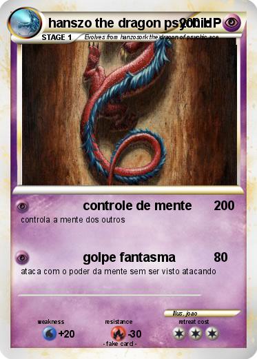 Pokemon hanszo the dragon psychic