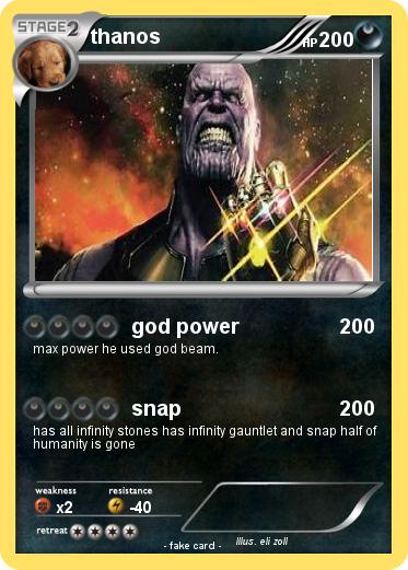 Pokemon thanos